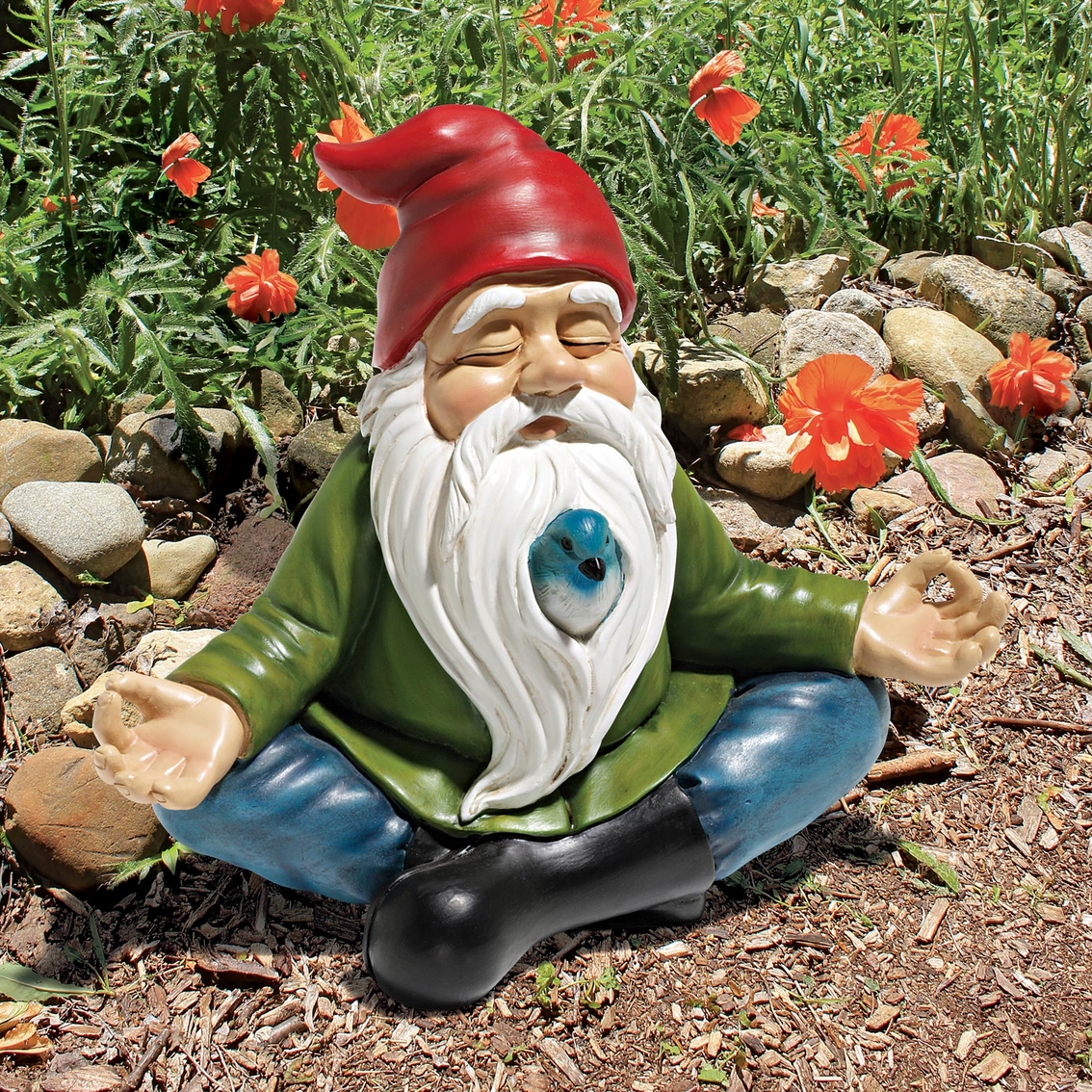 Design Toscano Zen Garden Gnome Statue - Image 4 of 4