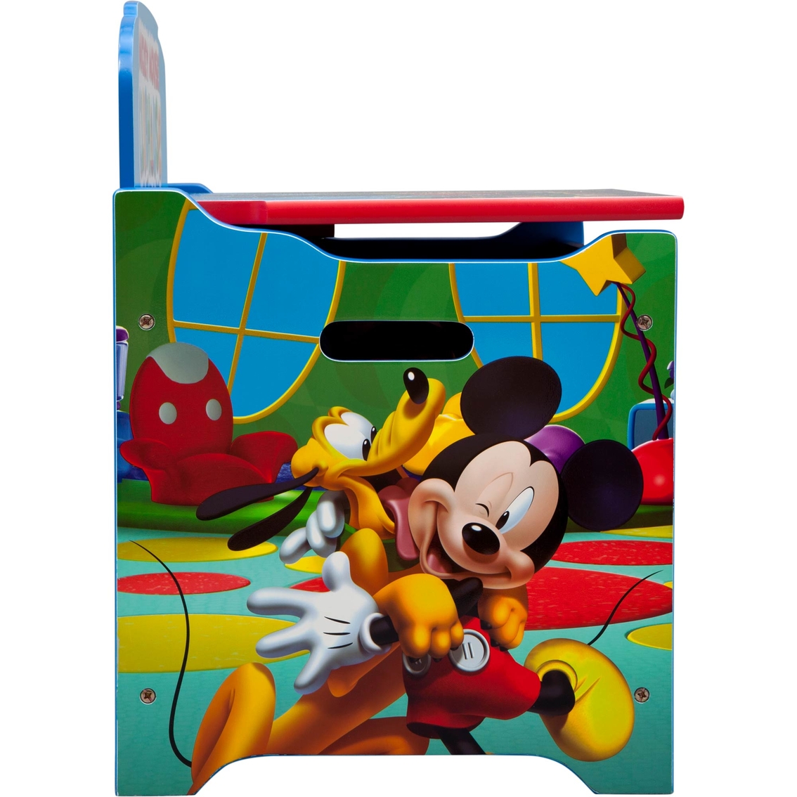 Disney Mickey Mouse Clubhouse Deluxe Toy Box, Toy Storage