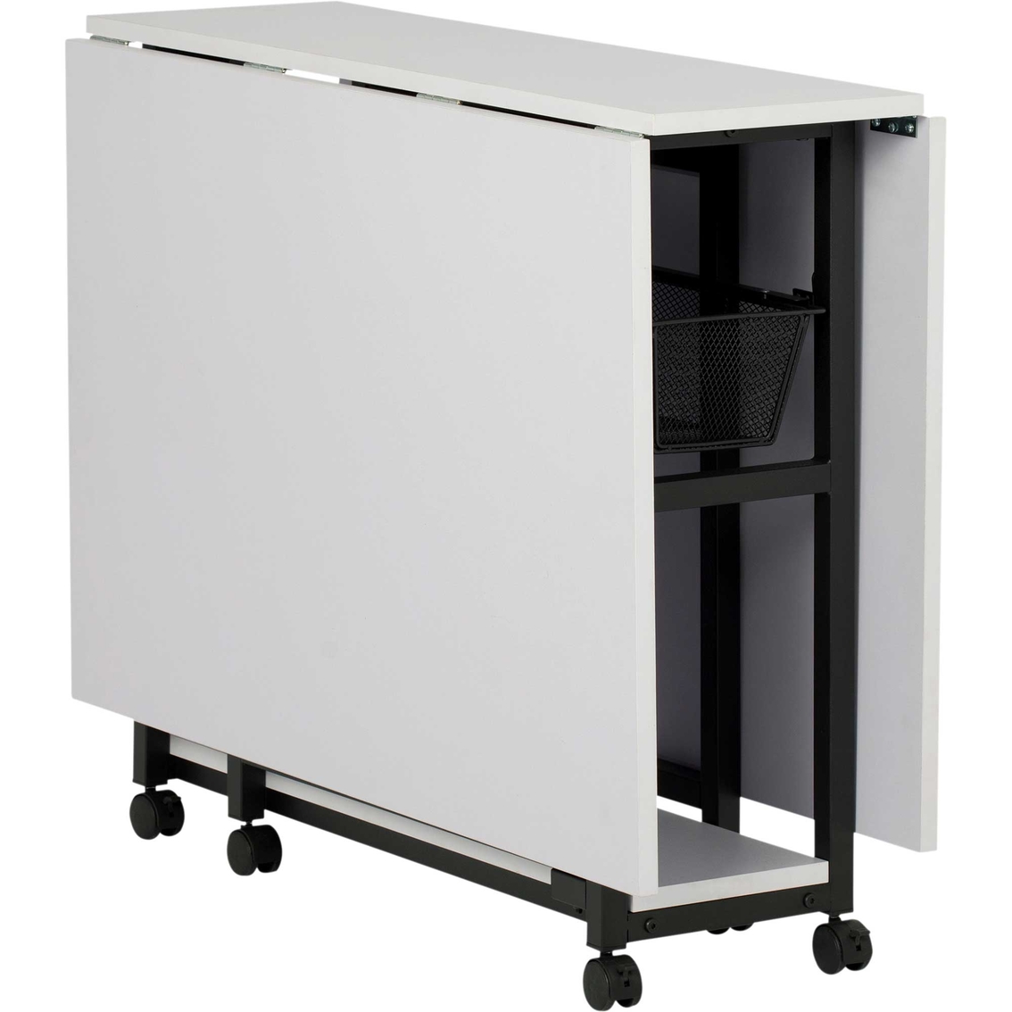 Studio Designs Home Mobile Fabric Cutting Table with Storage - Image 6 of 10