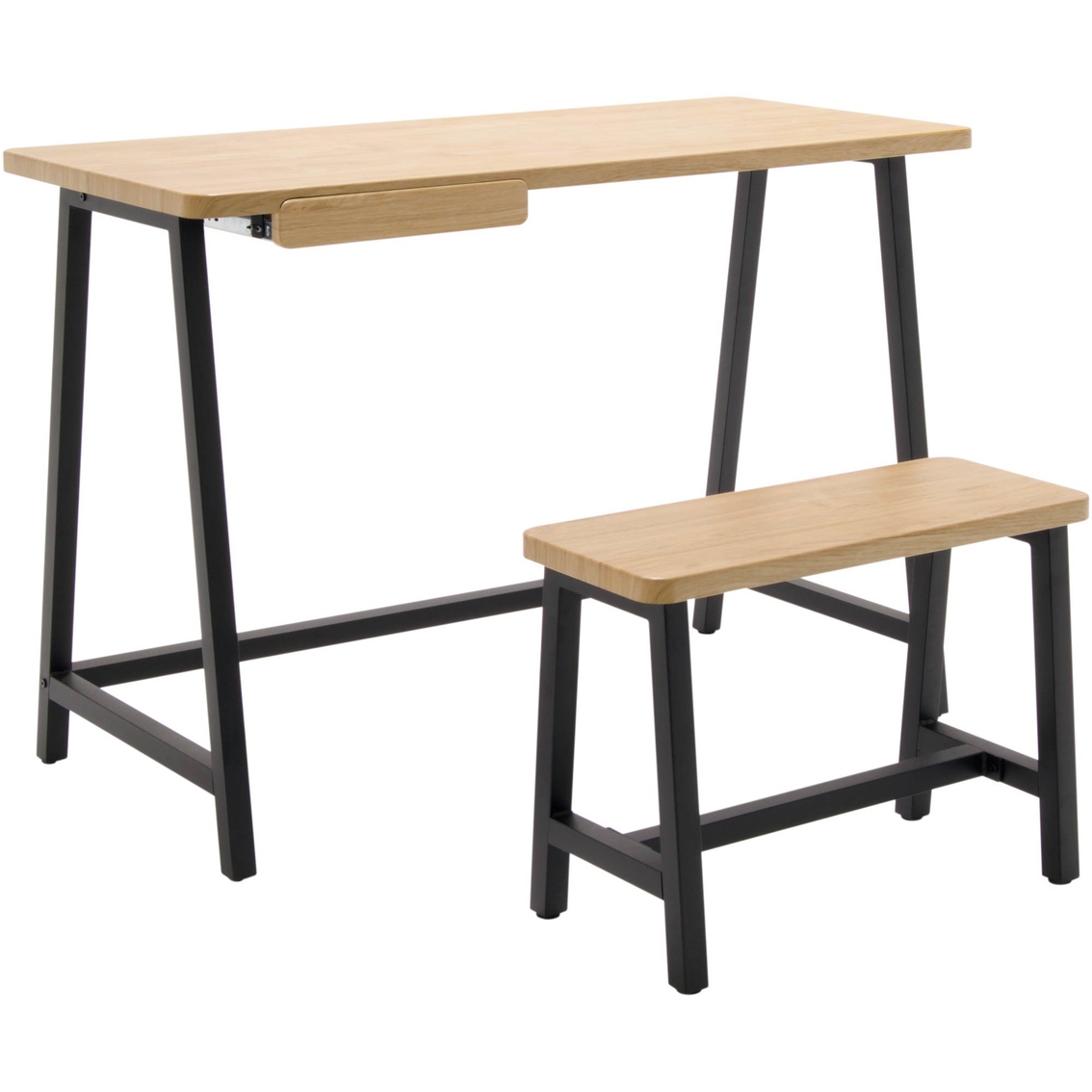 Calico Designs Ashwood Homeroom Desk and Bench - Image 1 of 4