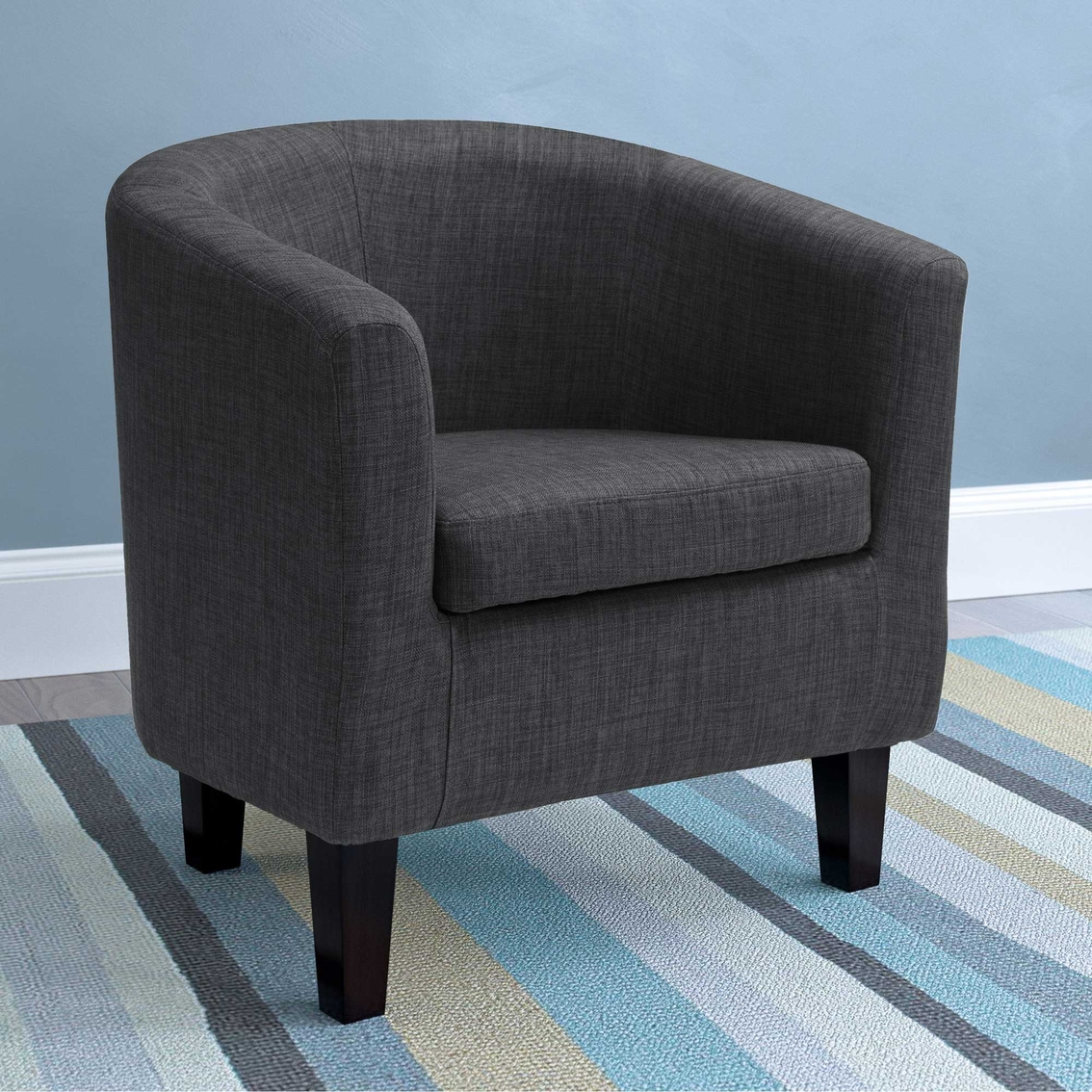 CorLiving Antonio  Fabric Tub Chair - Image 5 of 6