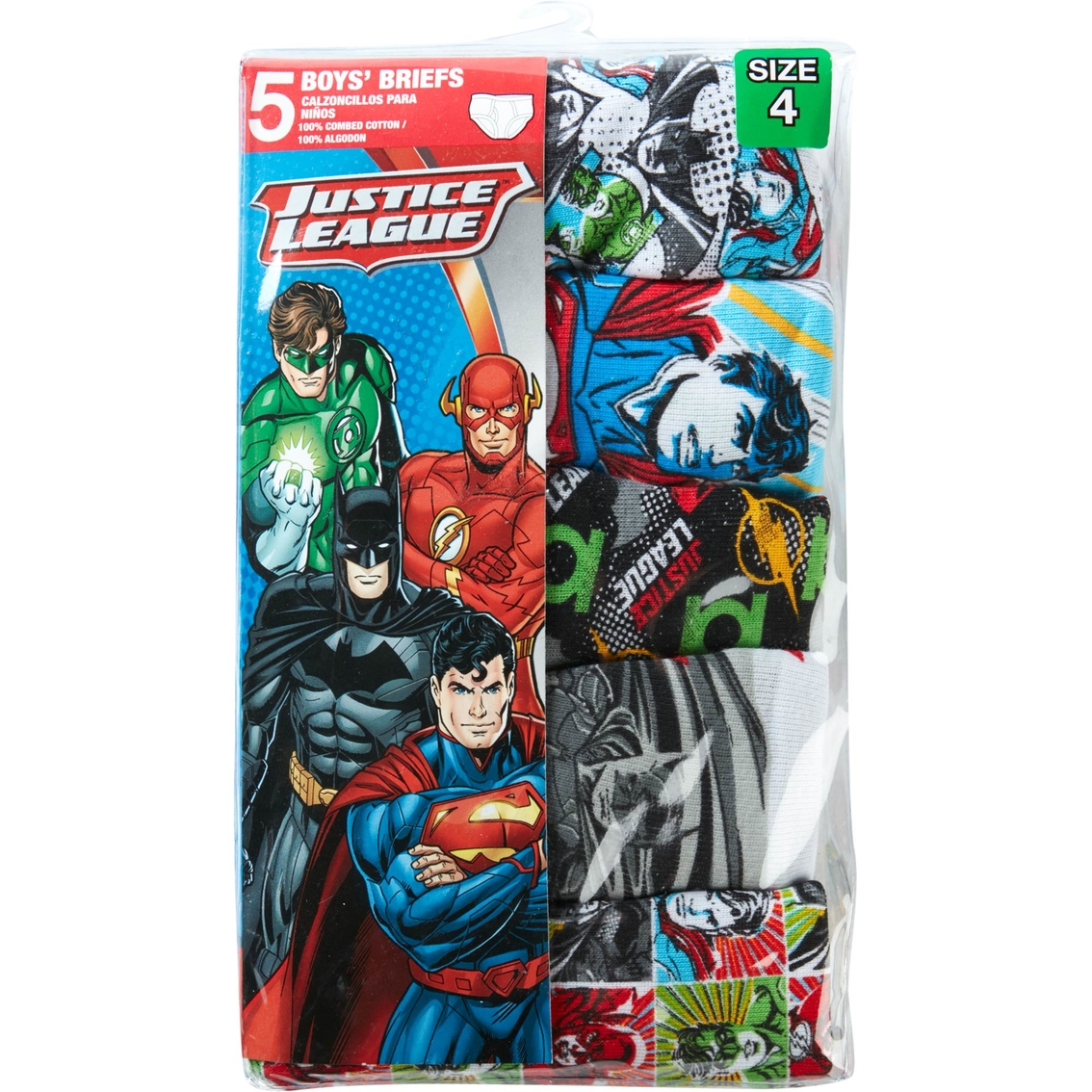 Underwear Details about  / Justice League Underwear Briefs Undies Boys x 5 pairs Batman DC