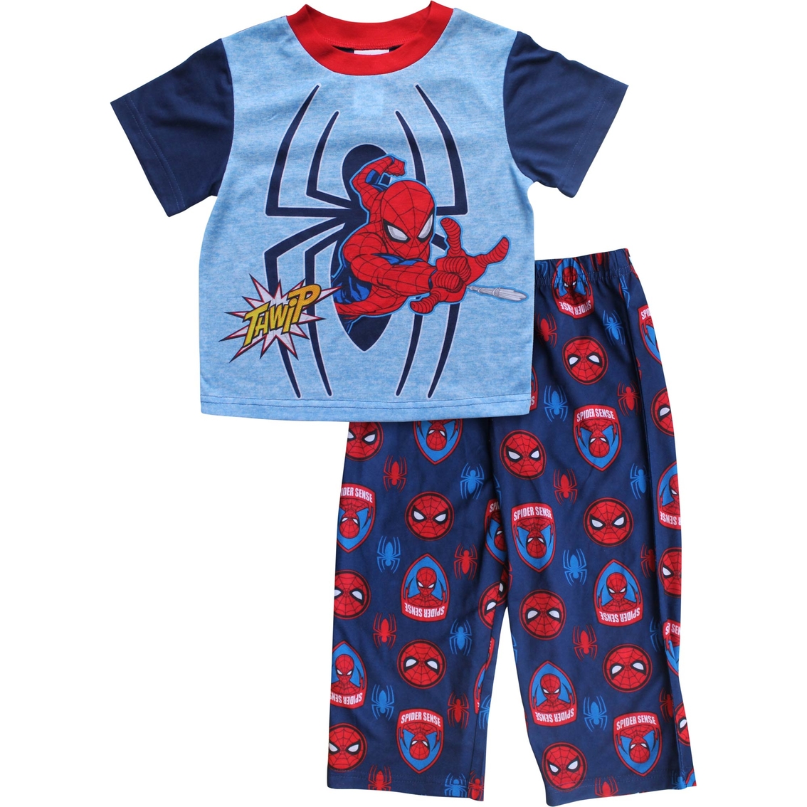 Marvel Toddler Boys Spiderman 2 Pc. Pajama Set Toddler
