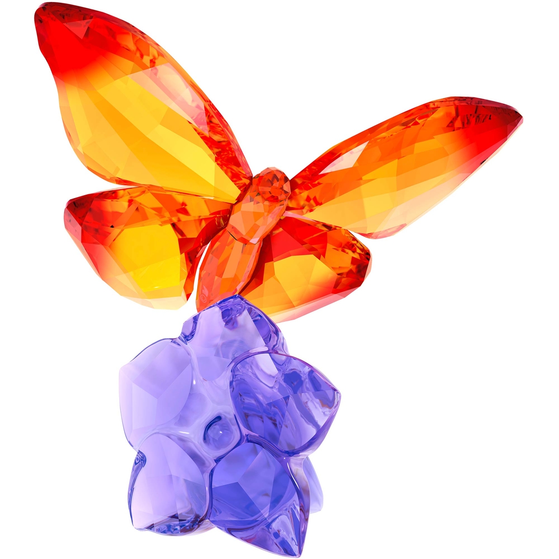 Swarovski Butterfly on Flower