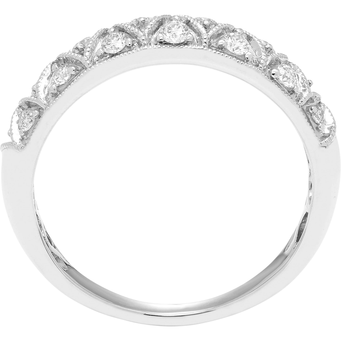 14K Gold 1/4 CTW Certified Diamond Band - Image 3 of 3