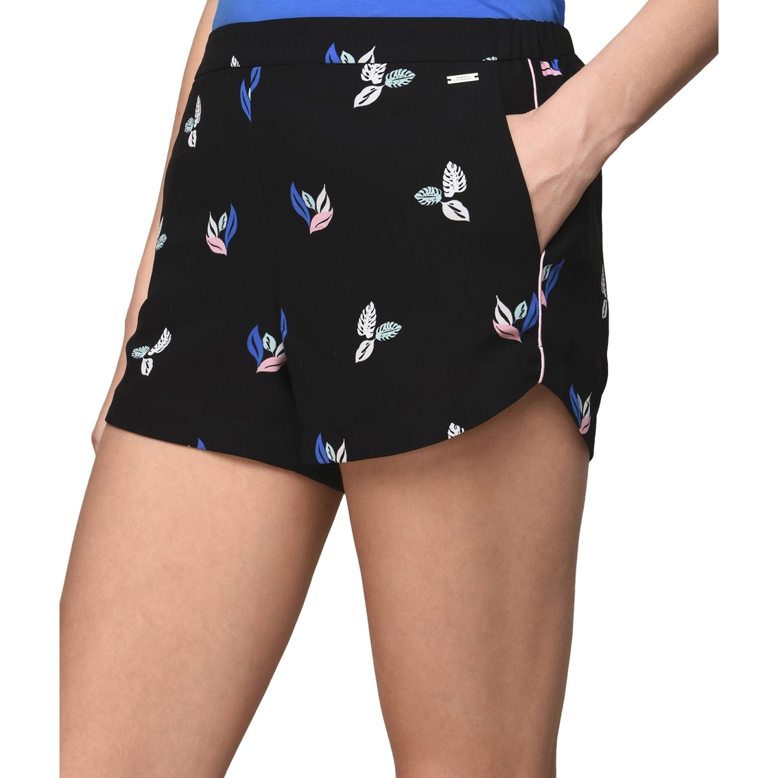 Armani Exchange Mirco Leaves Shorts - Image 3 of 3