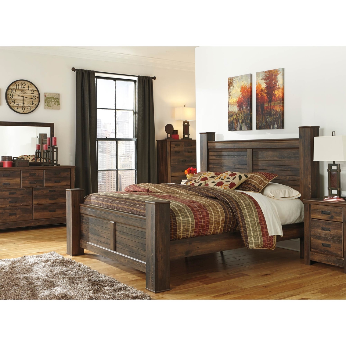 Signature Design by Ashley Quinden Poster Bed - Image 4 of 4