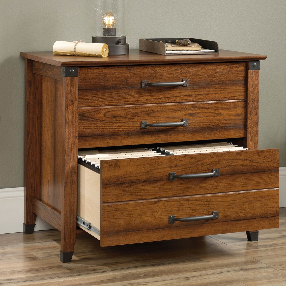 Sauder Carson Forge Lateral File Cabinet - Image 2 of 3