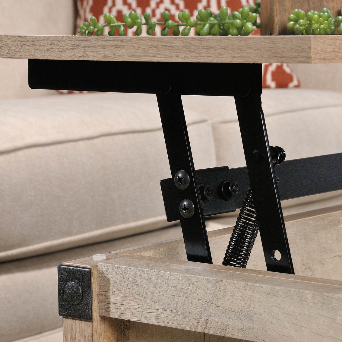 Sauder Carson Forge Lift Top Coffee Table - Image 4 of 4