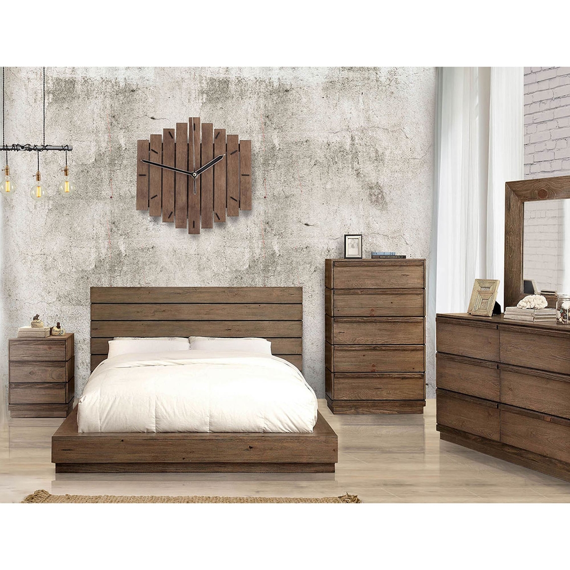 Furniture of America Coimbra Queen Bed - Image 3 of 3