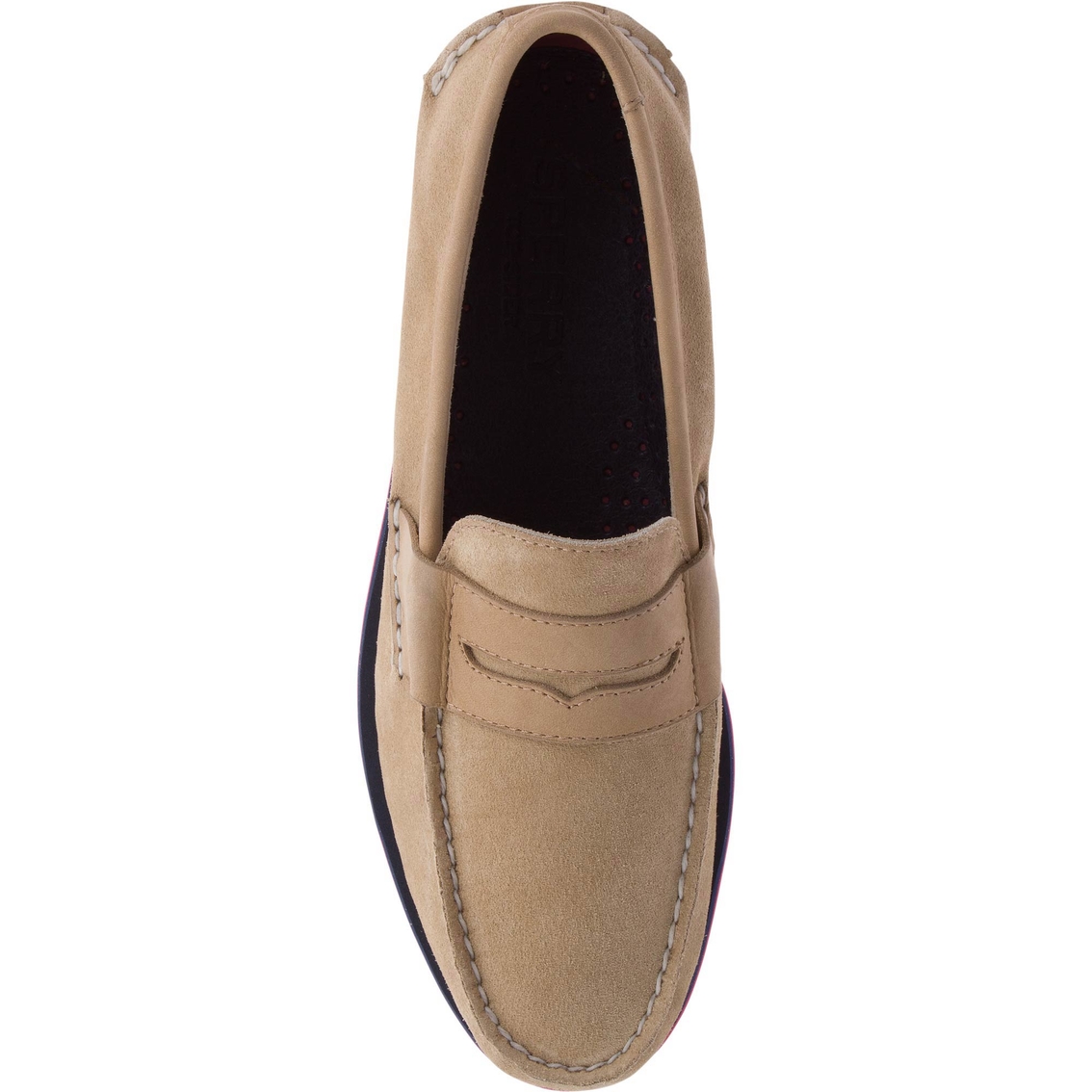 Sperry AO Penny Nautical Tan Loafers - Image 3 of 4