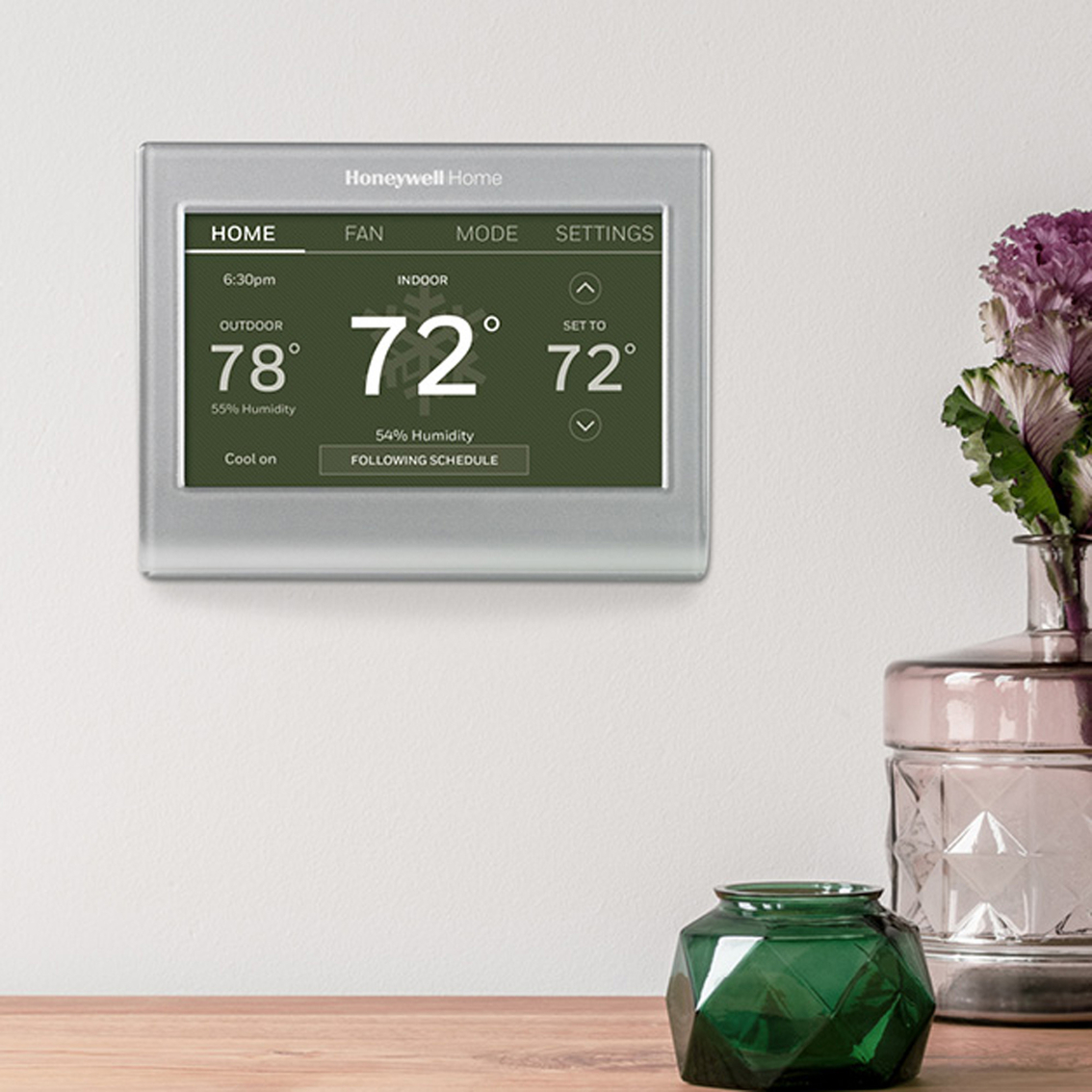 Honeywell WiFi Smart Color Thermostat - Image 6 of 9
