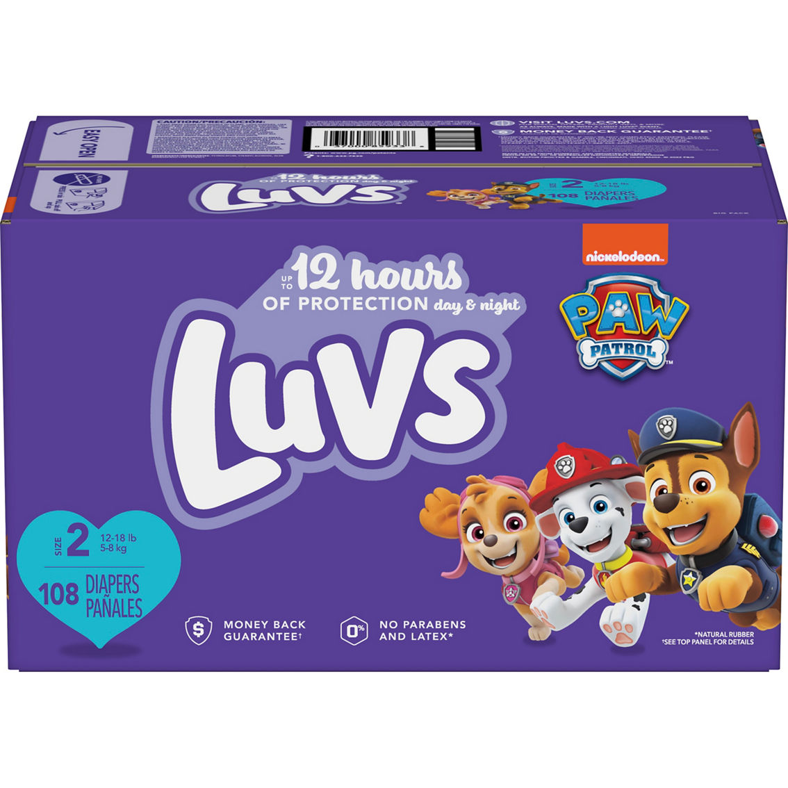 Luvs Diapers Big Box, Size 2 (12-18 Lb 