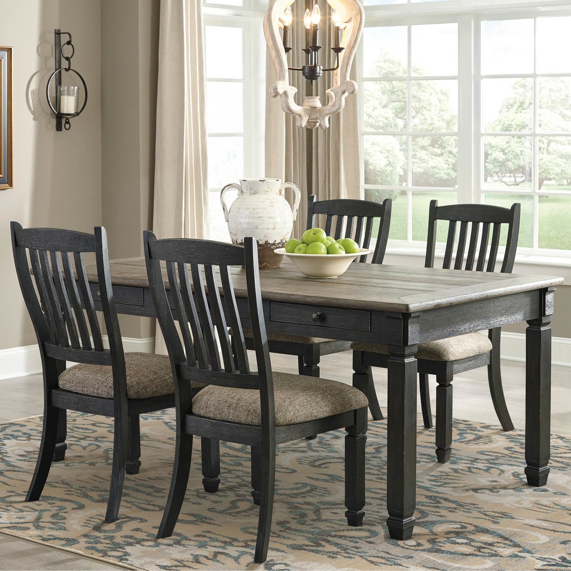 Signature Design by Ashley Tyler Creek Rectangular Dining Room Table - Image 2 of 3
