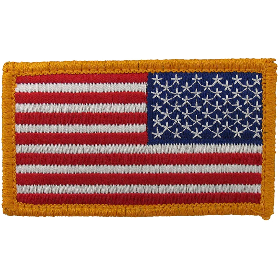 #2997 Military uniform right shoulder USA Flag velcro Patch Stars Lead the Way