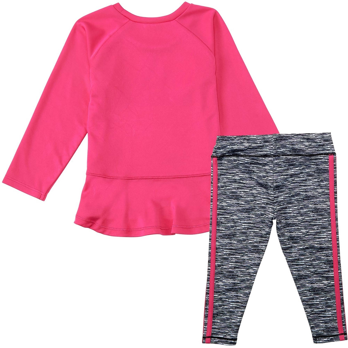adidas Infant Girls Space Dye Tights Set - Image 2 of 2
