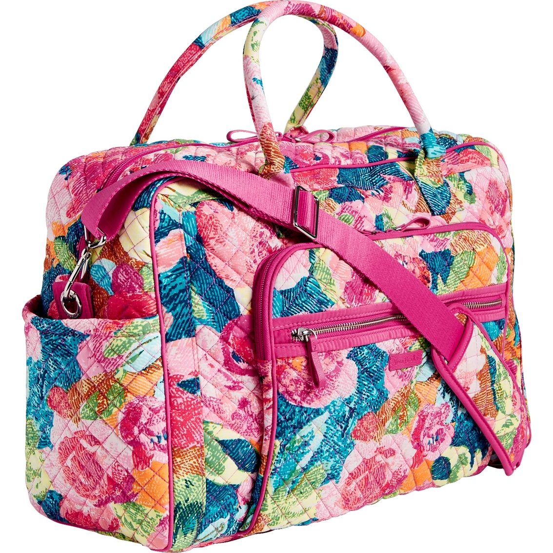 Vera Bradley Iconic Weekender Travel Bag, Superbloom | Shop By Pattern ...