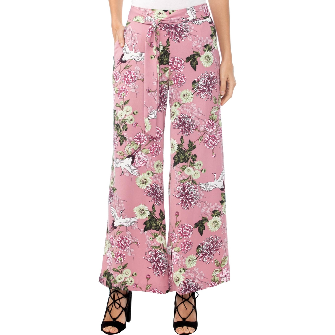 Kensie Floral Cranes Pants | Pants | Clothing & Accessories | Shop The ...