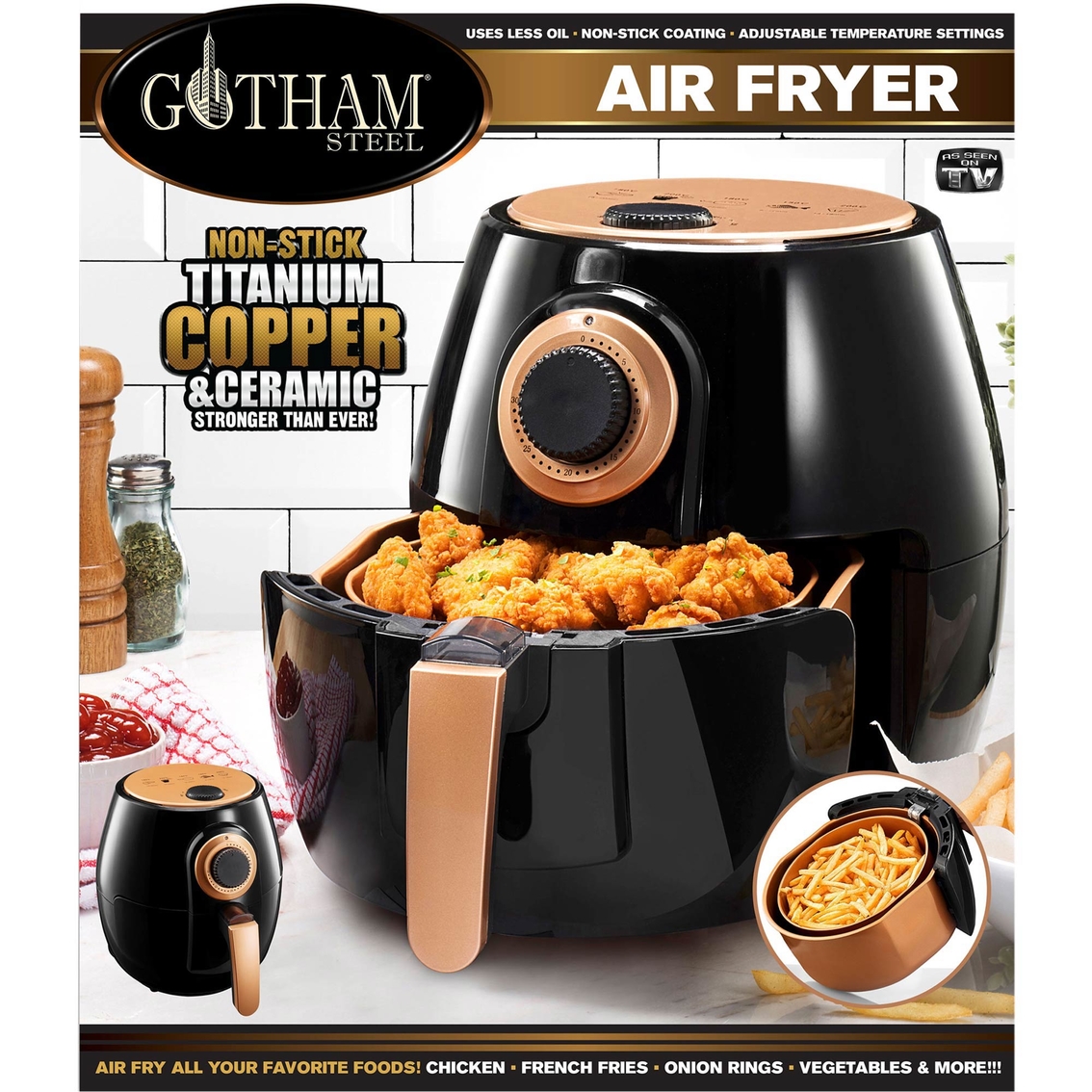 Gotham Steel Electric Air Fryer, Fryers