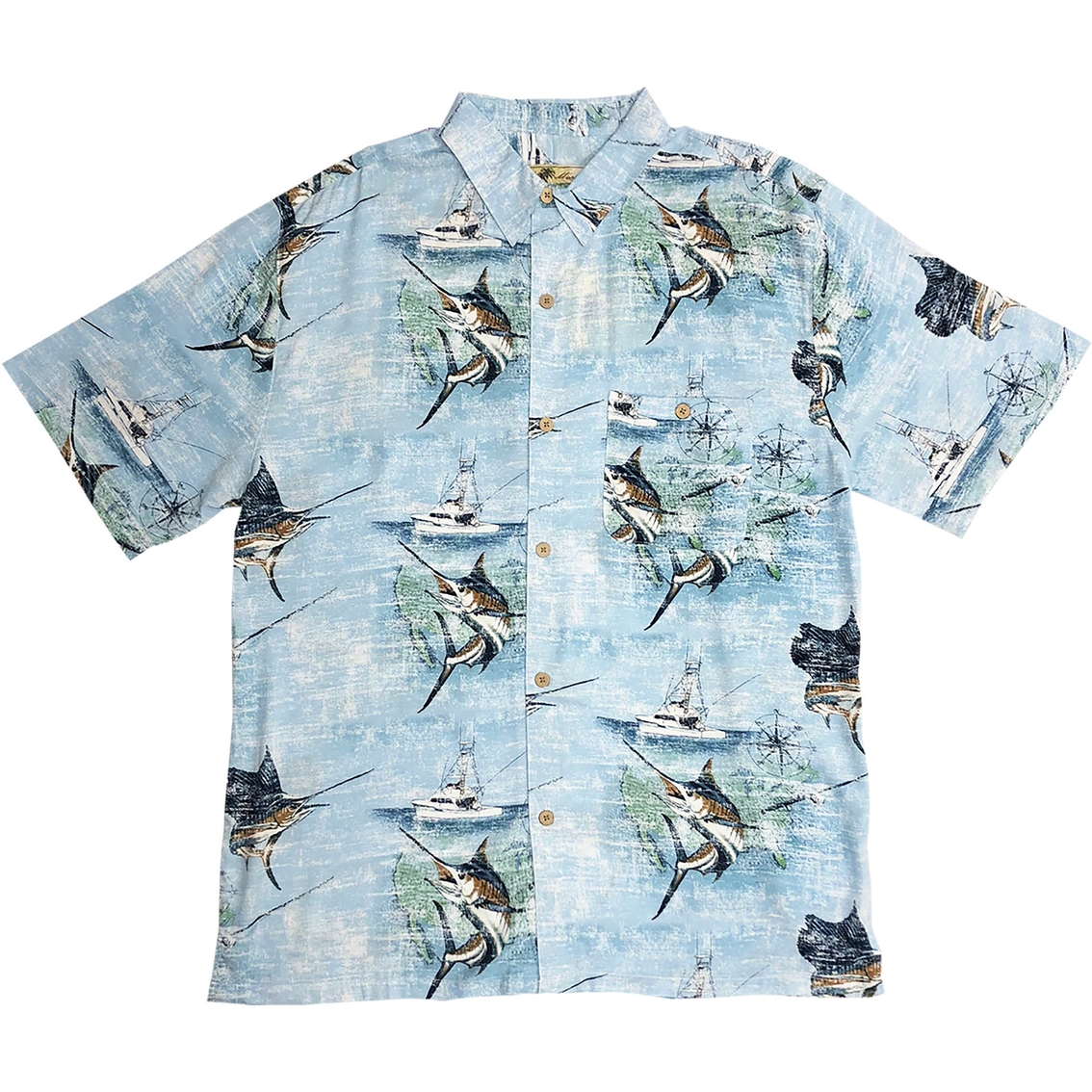 Joe Marlin Nautical Marlin Shirt, Shirts, Clothing & Accessories