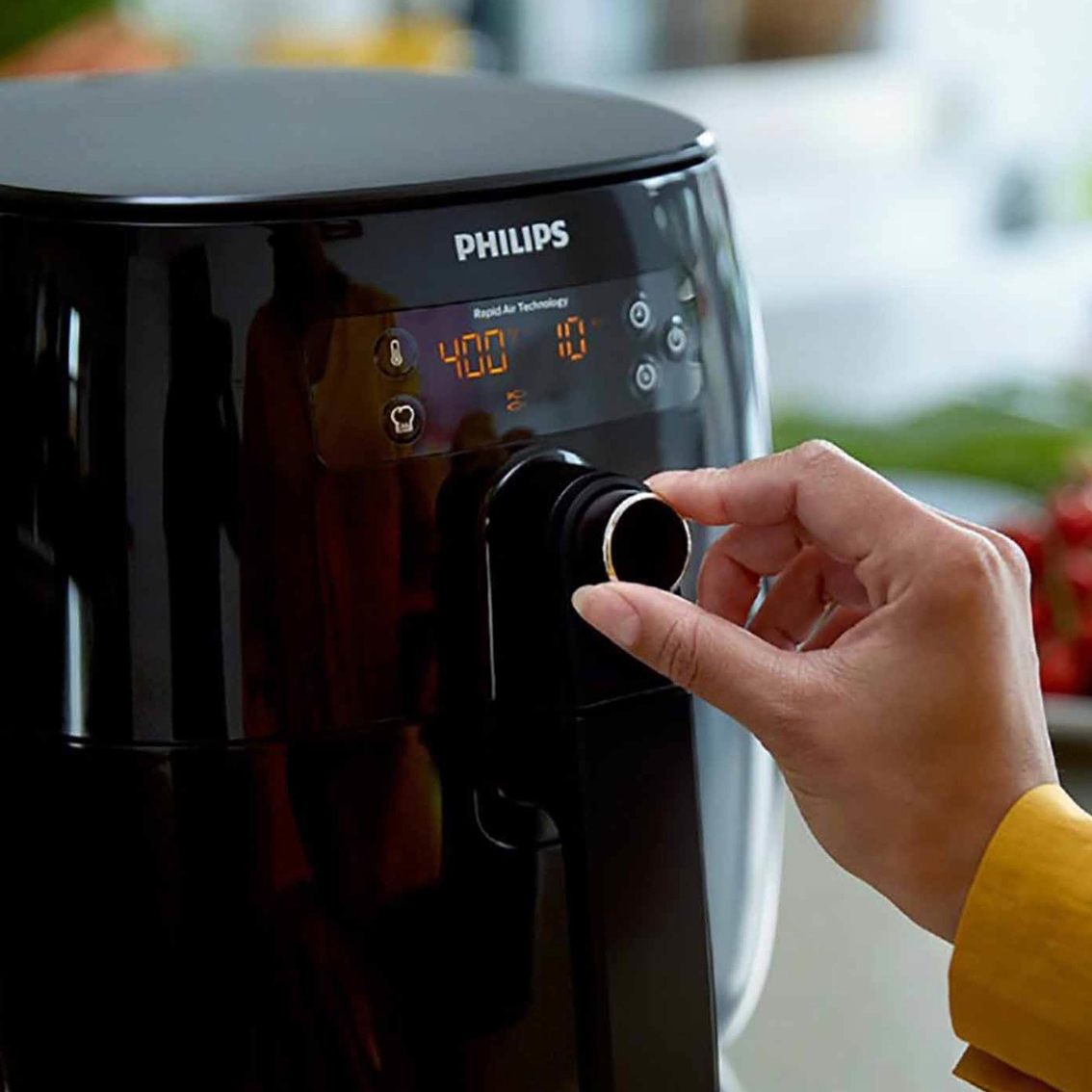 Philips Avance Collection Airfryer, Black - Image 2 of 3