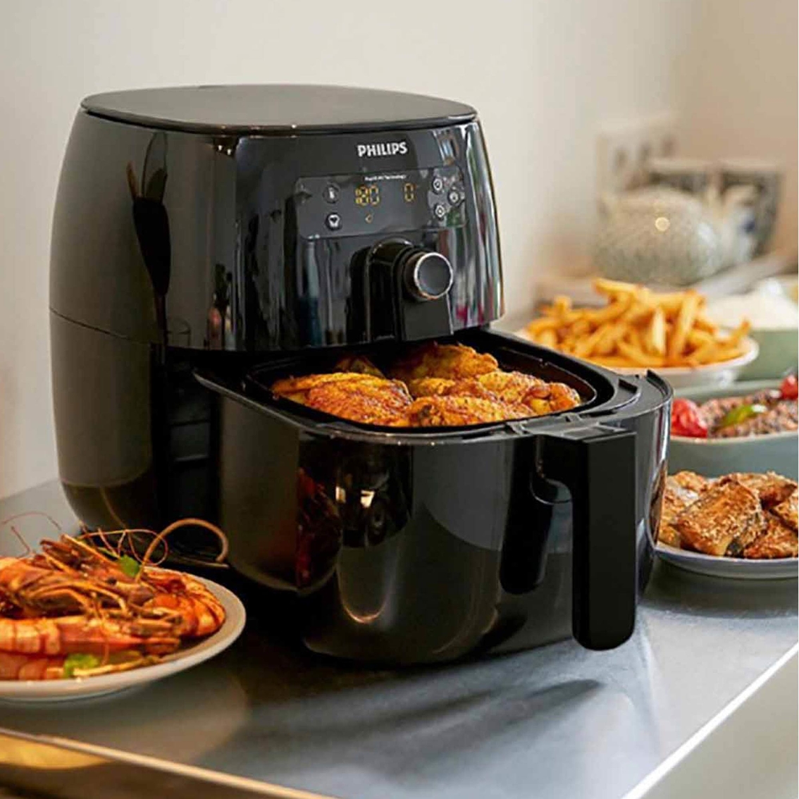 Philips Avance Collection Airfryer, Black - Image 3 of 3