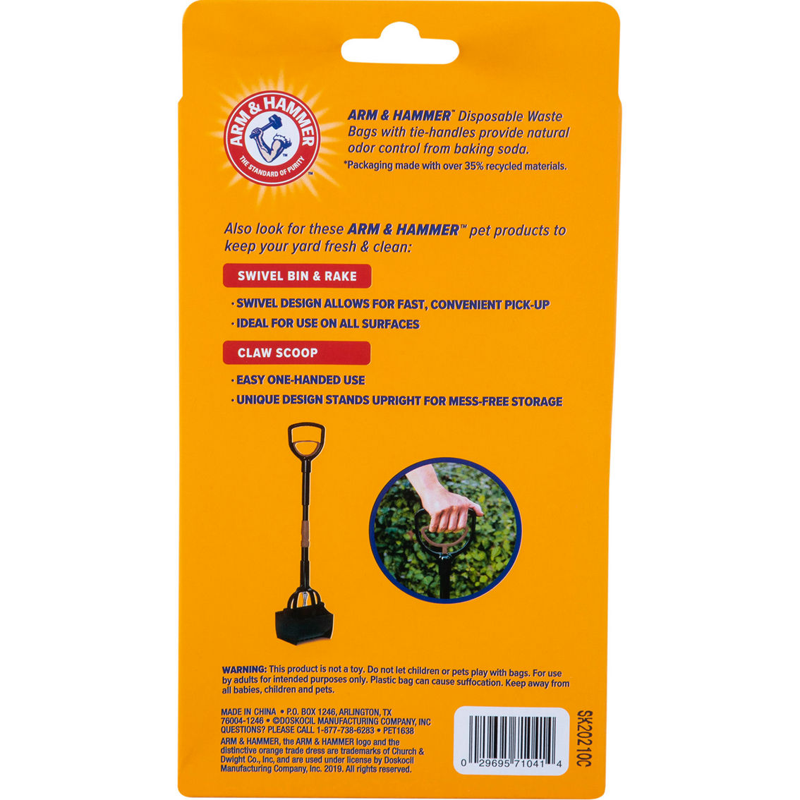Petmate Arm & Hammer Easy Tie Dog Waste Bags 75 ct. - Image 2 of 5