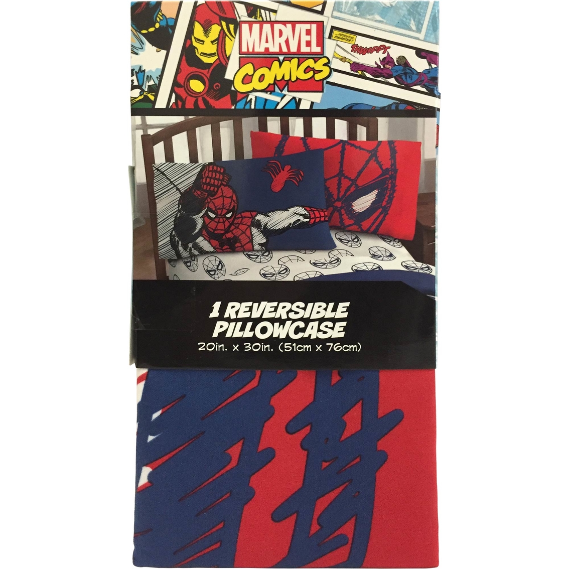 Marvel Spider Man Reversible Pillowcase Sheets Home