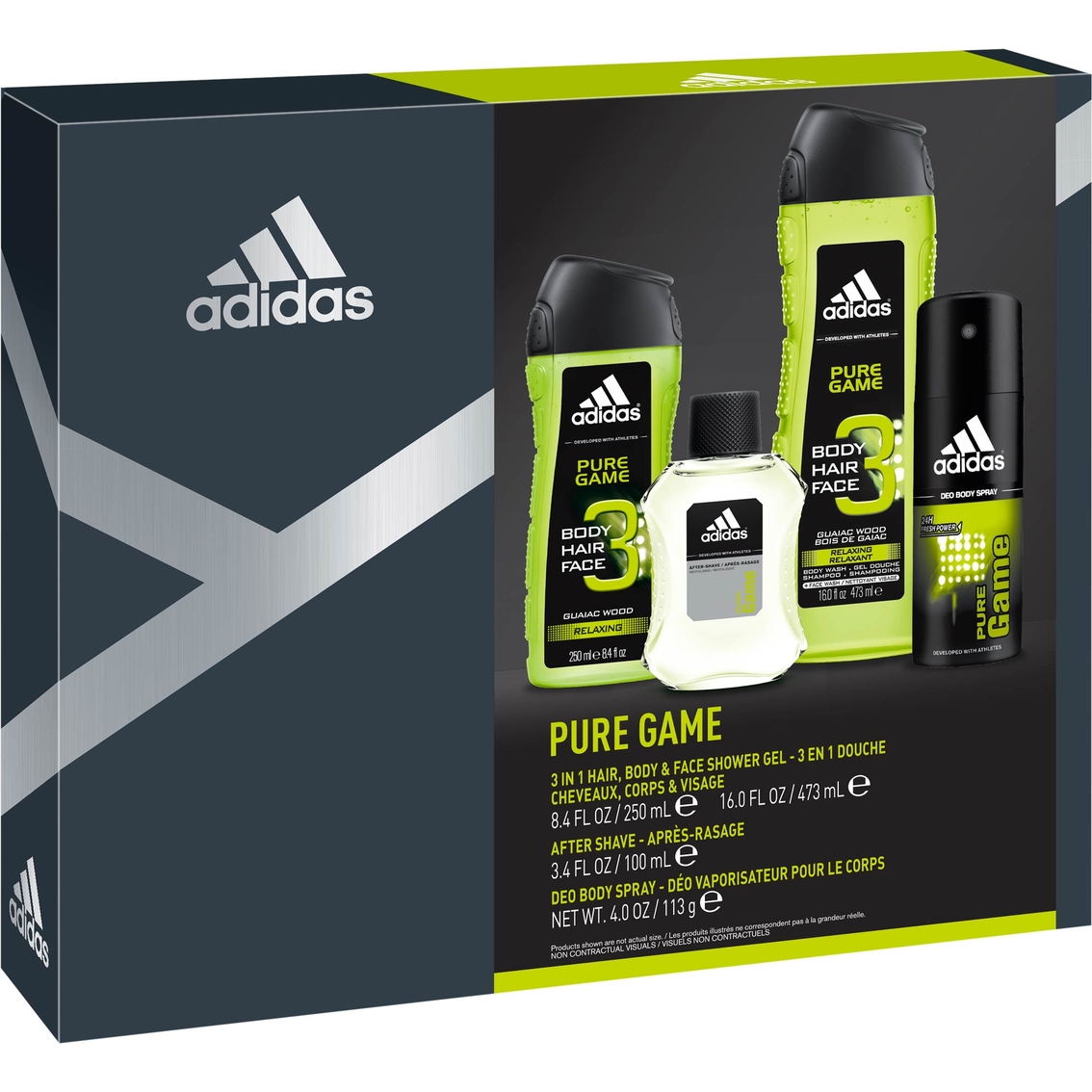 adidas pure game shower gel