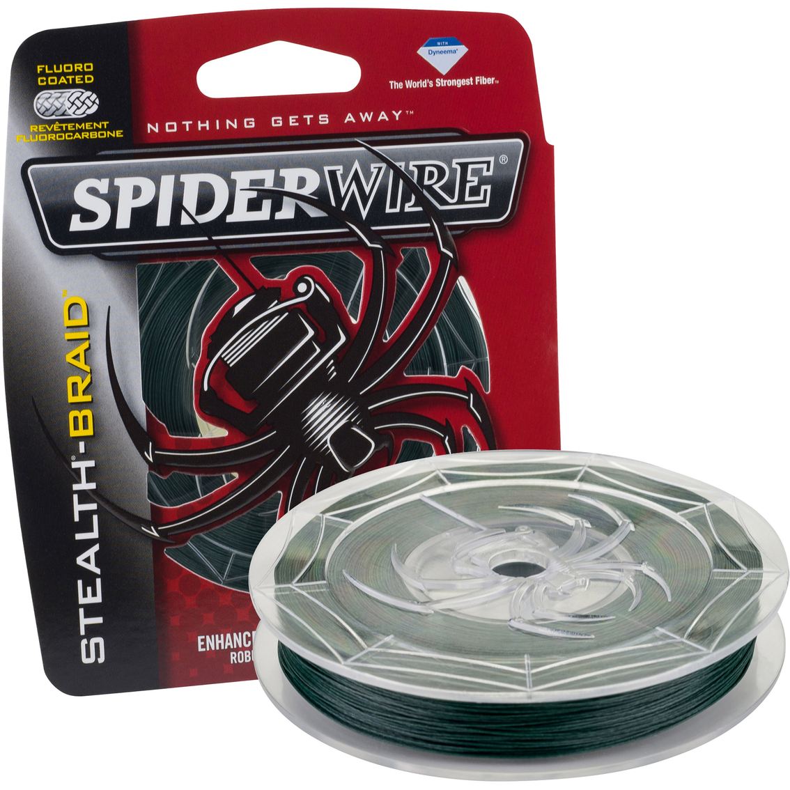 Spiderwire Stealth Green Camo Braid, Fishing Accessories