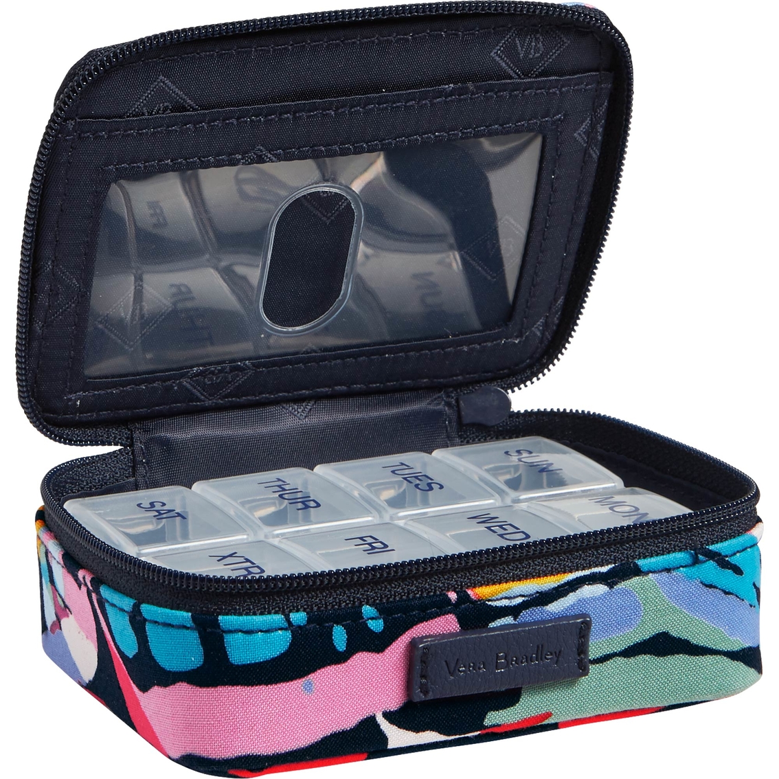 Vera Bradley Iconic Travel Pill Case, Butterfly Flutter | Personal ...