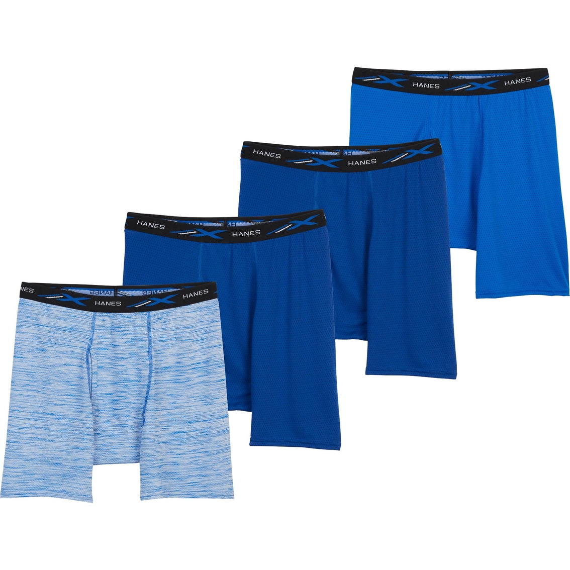 Hanes X-temp Lightweight Mesh Boxer Briefs 4 Pk. | Underwear | Clothing ...