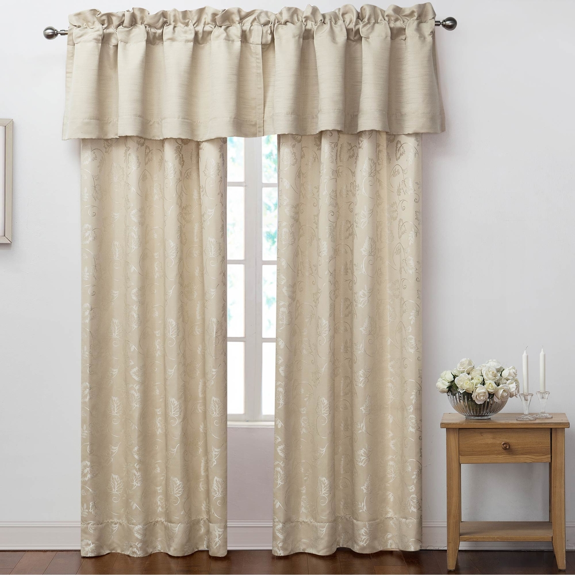Marquis By Waterford Emilia Tailored Valance | Valances | Household ...