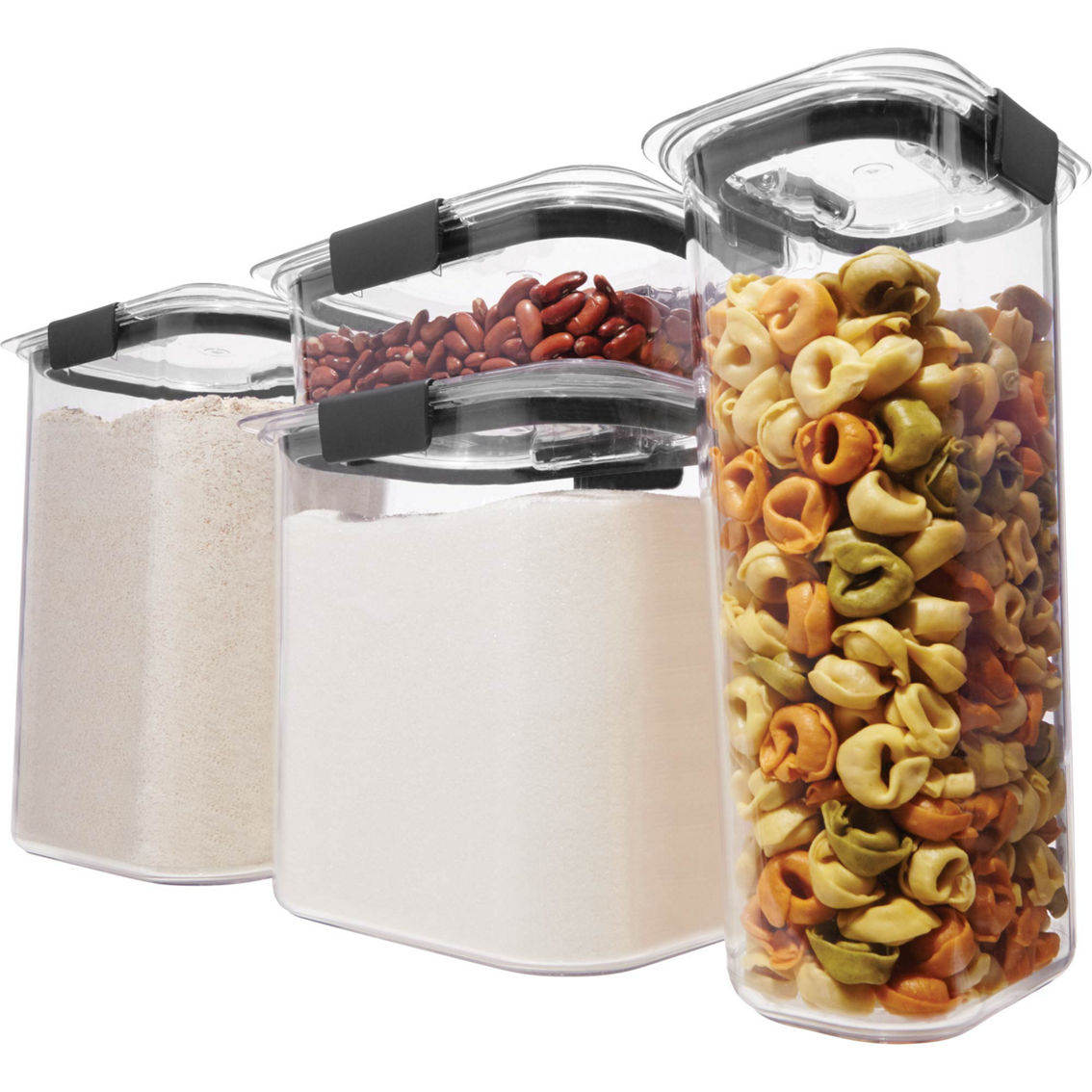 Rubbermaid Brilliance Pantry Container Set, Food Storage, Household