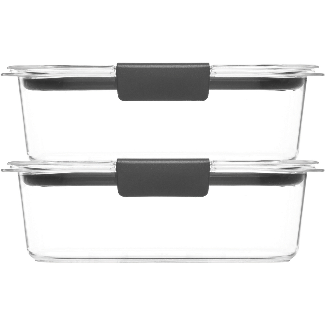 Rubbermaid Brilliance 3.2 C. Clear Rectangle Food Storage