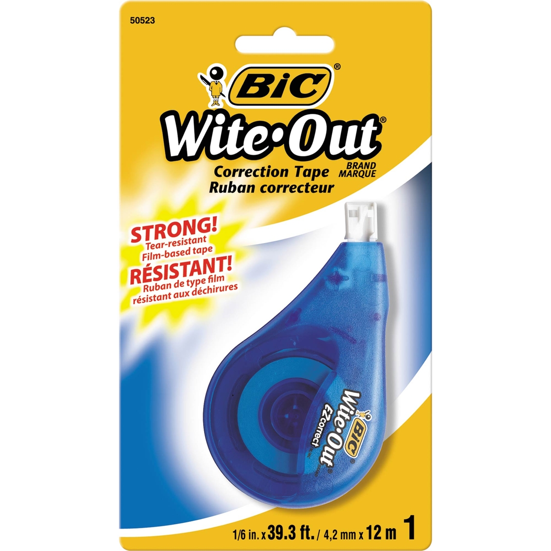 Bic White Out Correction Tape Tape Adhesives And Fasteners Household
