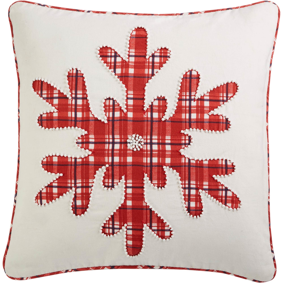 Martha Stewart Nutcracker Trio Pillow Christmas Throw Cushion 18”x18” Holiday 