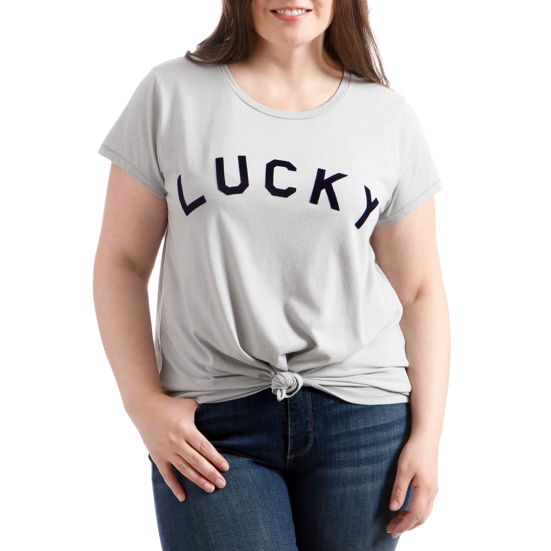 Lucky Brand Velvet Lucky Crew Tee, Tops, Clothing & Accessories