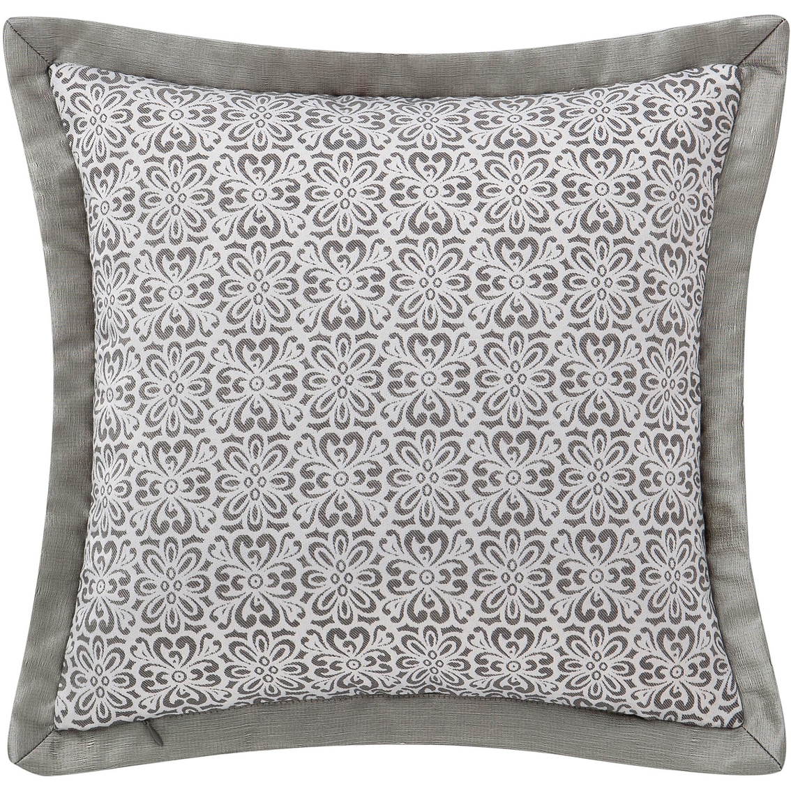 Waterford Celine Dove Grey Decorative Pillow - Image 2 of 2