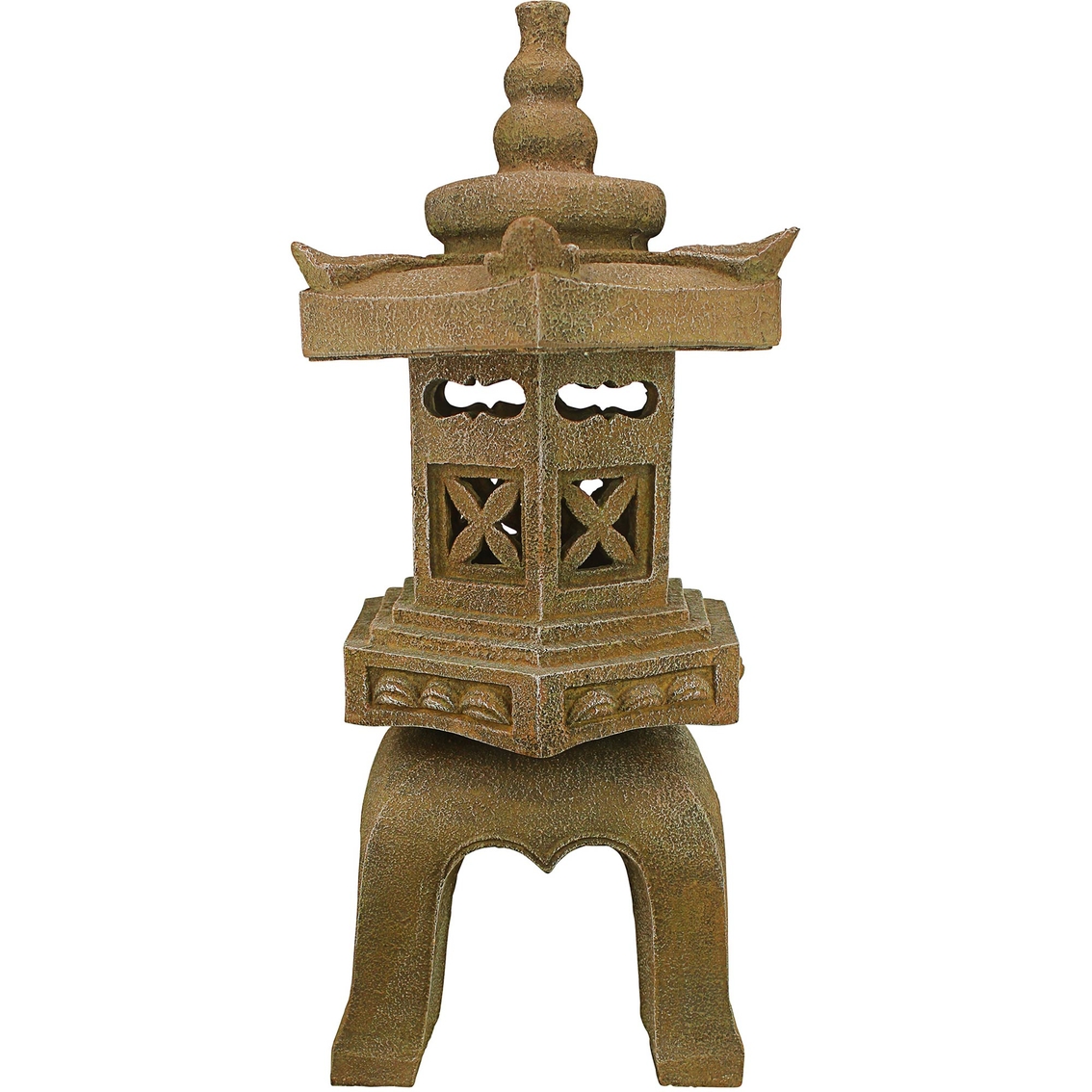 Design Toscano Sacred Pagoda Lantern Illuminated Statue - Image 2 of 4