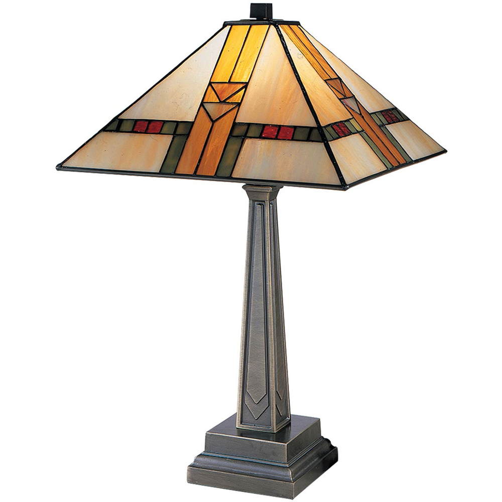 Dale Tiffany Edmund Mission Style Table Lamp