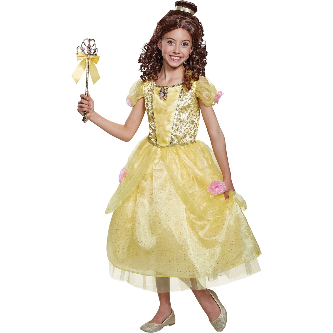 Disguise Ltd. Toddler Girls Beauty And The Beast Belle Deluxe Costume ...