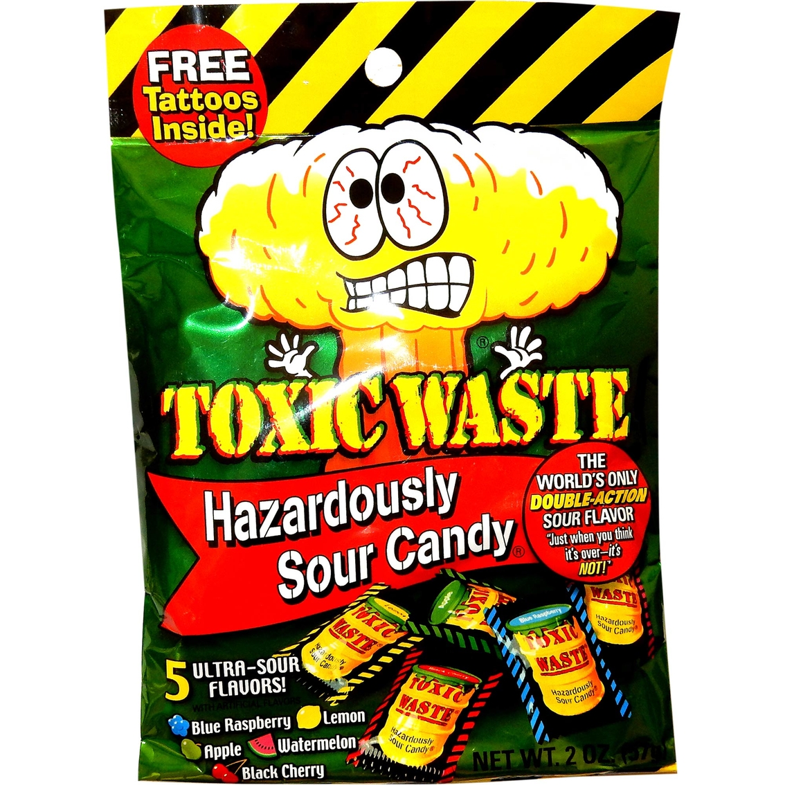Welcome to Toxic Waste Hazardously Sour Candy