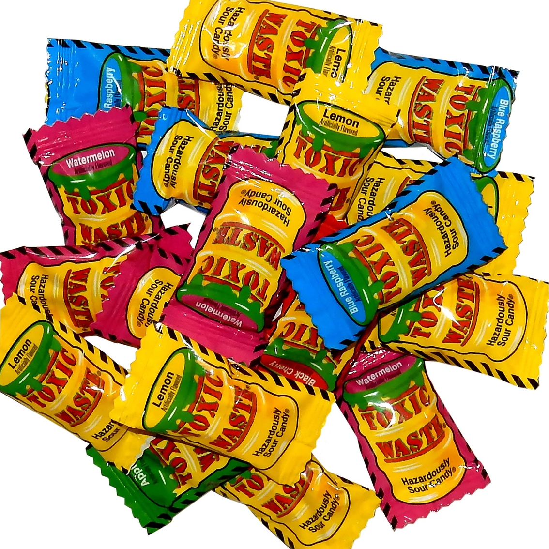 Toxic Waste 5 Flavor Sour Candy 12 pk. - Image 2 of 2