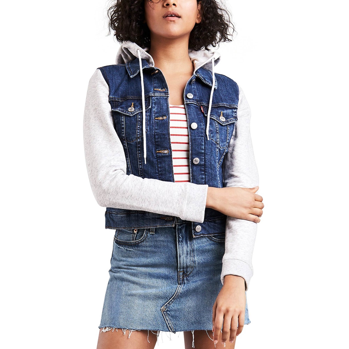 Levi's Hybrid Hoodie Trucker Jacket | Jackets | Mother's Day Shop | Shop  The Exchange