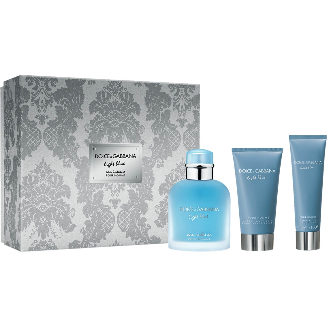 dolce and gabbana light blue pour homme gift set