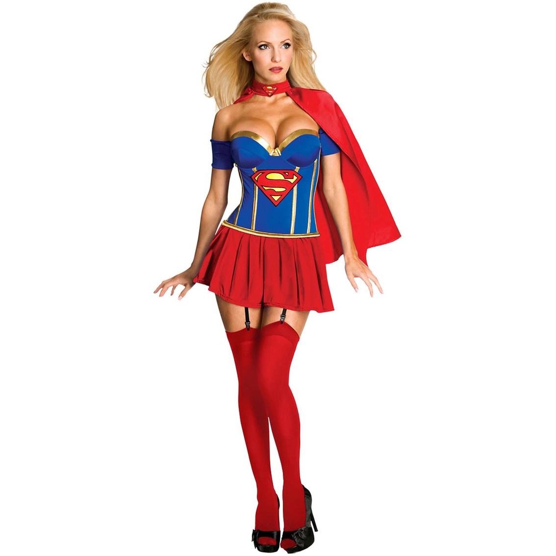 Rubies Costume Women's Supergirl Deluxe Costume, Medium.