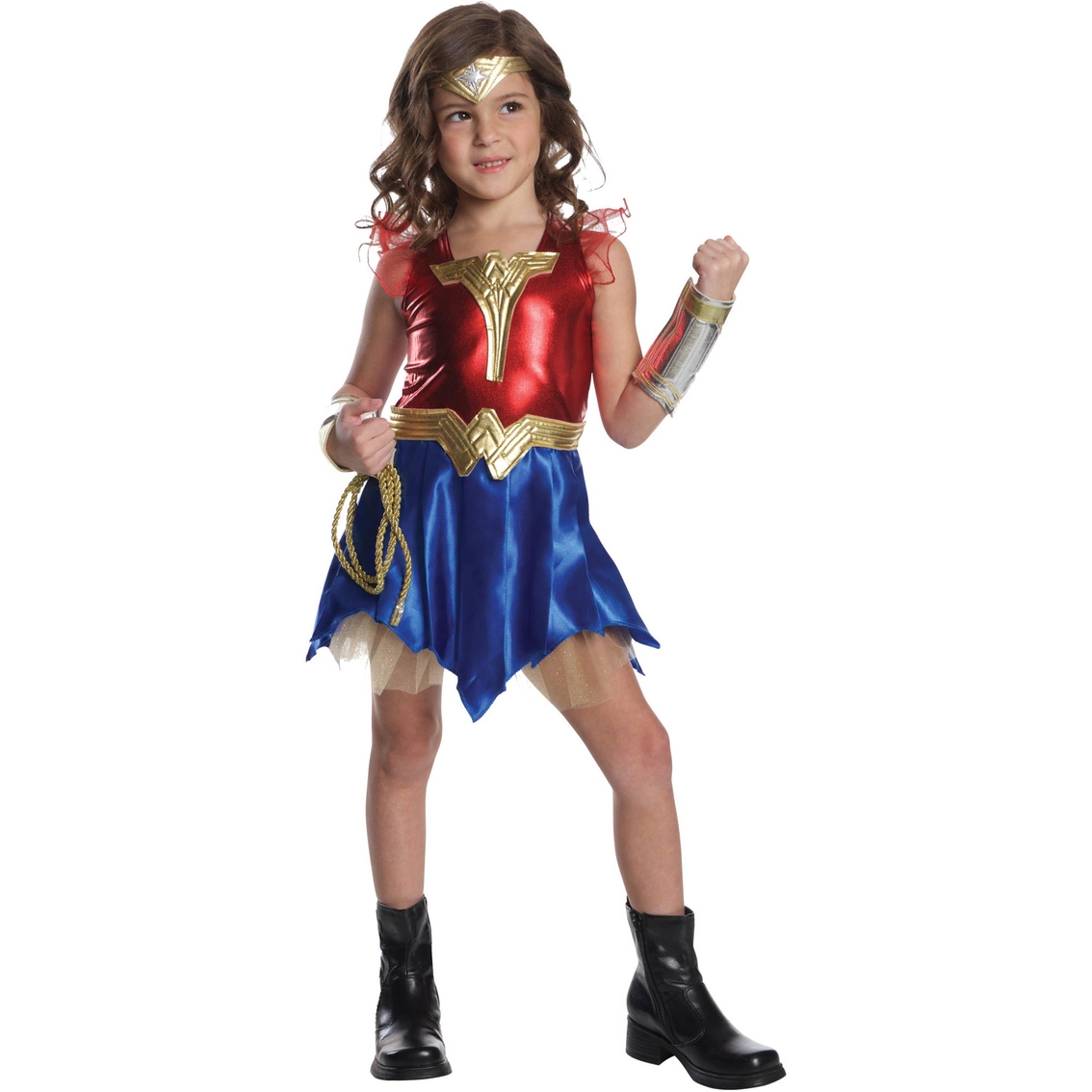 Girls Wonder Woman Deluxe Costume | Children's Costumes | Baby & Toys ...