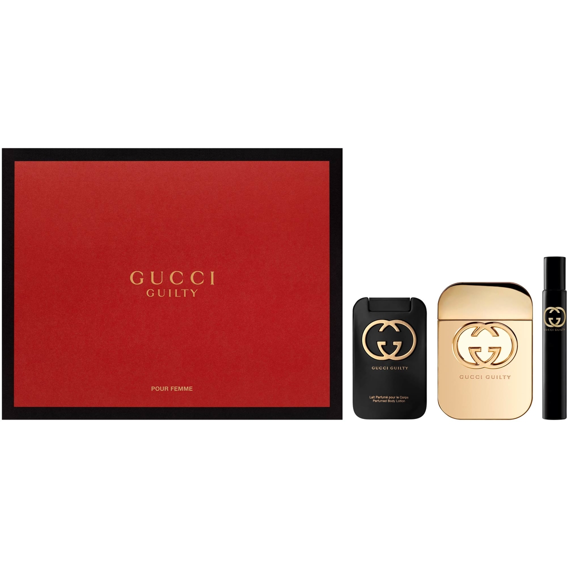 Gucci Guilty For Women 3 Pc. Gift Set 