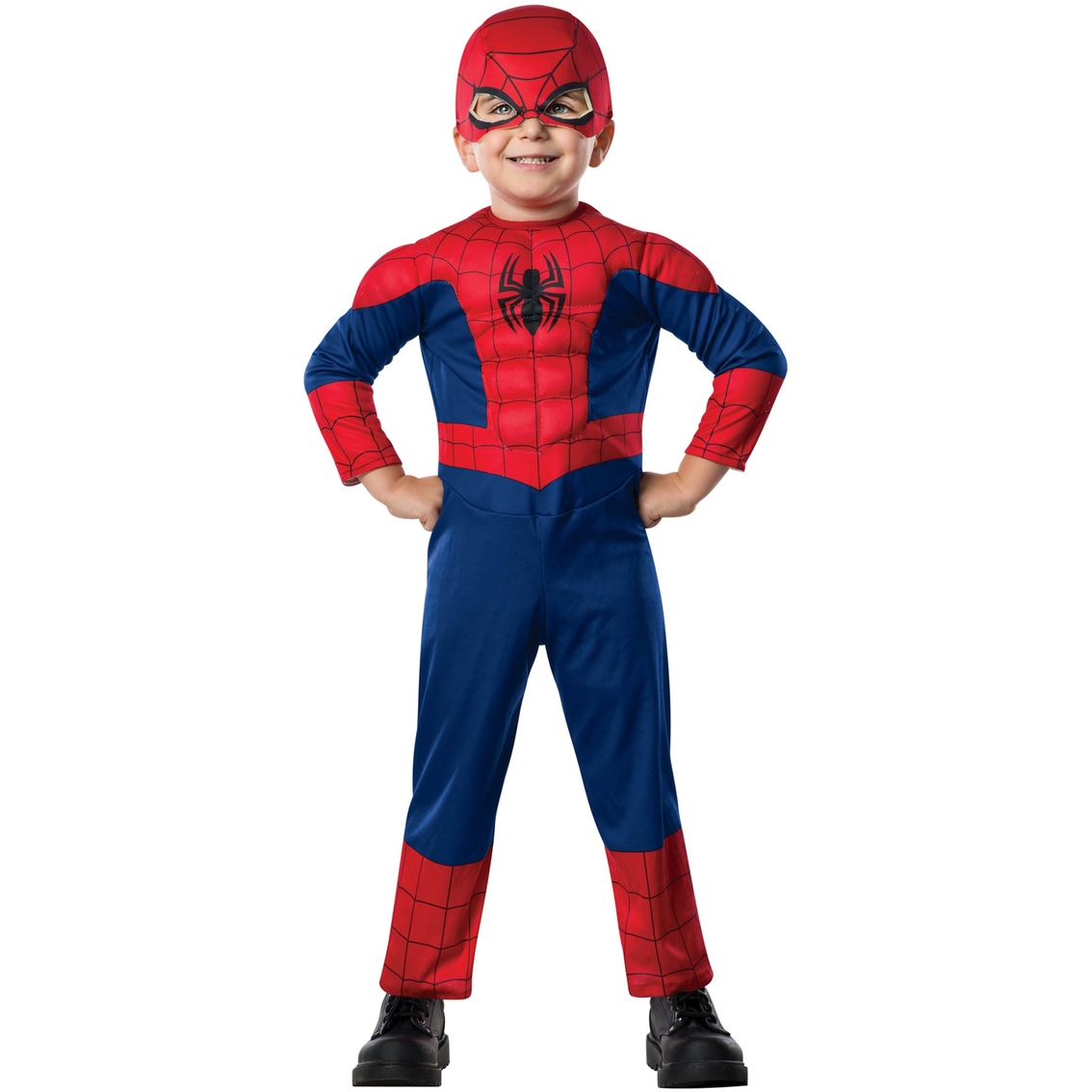 Details about   Spider Man ~ Complete Halloween Toddler Costume Rubies Marvel ~ 2T RA33 